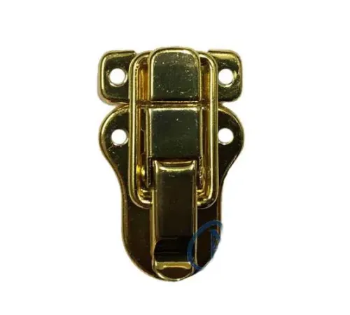 Sandık, Kutu Klipsi, Ön Kilidi - 48x30mm, Altın, 100 Adet Sandık, Kutu Klipsi, Ön Kilidi - 48x30mm, Altın, 100 Adet