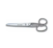 Solgern A122-8 Ev ve Saya Makası No: 8 inç / 20,32cm - Nikel Kaplama