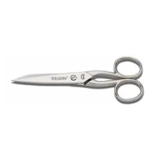 Solgern M-218 Sivri Uçlu İplik Temizleme Makası No: 5,5 inç / 13,97 cm - Nikel Kaplama