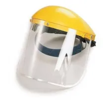 Tırpan Maskesi, Yüz Siperi - Şeffaf Camlı, Göz ve Alın Korumalı