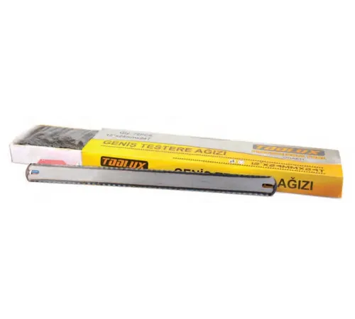 Toolux Geniş Demir Testere Ağzı Çift Taraflı - 5 Adet Toolux Geniş Demir Testere Ağzı Çift Taraflı - 5 Adet