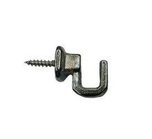 Vidalı Kanca, Askı Küçük - 15x18mm, Nikel - 1 Adet