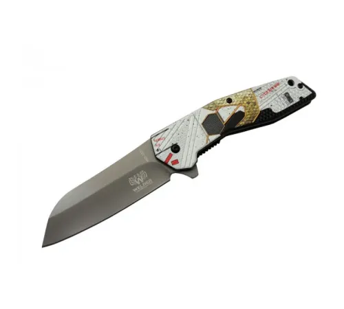 Welder Robot Çakı 21 cm Yarı Otomatik , Kemerlikli