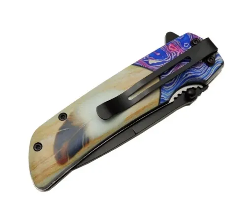 Welder Tüylü Çakı 20,5 cm Yarı Otomatik , Kemerlikli