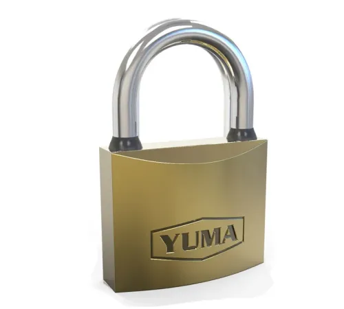 Yuma Sarı Kaplama Döküm Kısa Asma Kilit 63mm Yuma Sarı Kaplama Döküm Kısa Asma Kilit 63mm