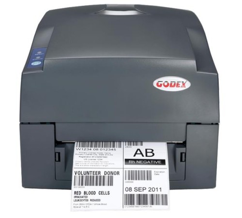 GODEX G500 203DPI TERMAL TRANSFER USB+SERİ+ETHERNET BARKOD YAZICI (RİBONLU KULLANIM)
