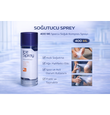 Soğutucu Sprey 400 Ml 1 Adet Sporcu Soğuk Kompres Spreyi