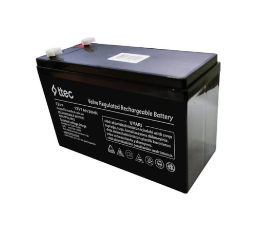 TTEC 12V 7AH BAKIMSIZ KURU TİP AKÜ