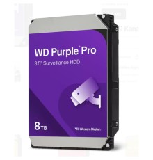 8 TB WD 3.5 PURPLE PRO SATA3 7200RPM 256MB 7/24 GUVENLIK WD8002PURP (3 YIL RESMI DIST GARANTILI)