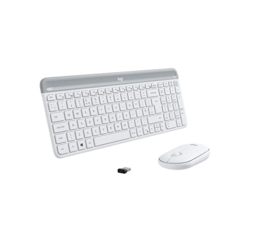 LOGITECH MK470 Q TR INCE KABLOSUZ KLAVYE MOUSE SET BEYAZ 920-009436