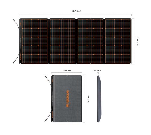 FLEXSOLAR F360 TAŞINABİLİR GÜNEŞ PANELİ 360W