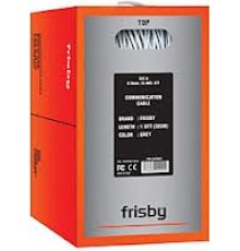 FRISBY FR-CAT601 305MT 0.58MM 23AWG CAT6 UTP KABLO GRİ