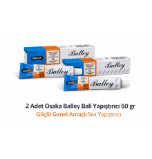 Osaka Balley Bali Yapıştırıcı 50 Gr x 2 Adet Güçlü Genel Amaçlı Sıvı Yapıştırıcı