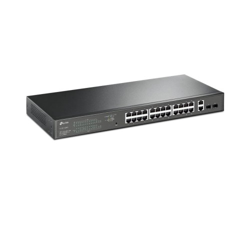 TP-LINK TL-SG1428PE 24 PORT GIGABIT + 2XGIGABIT RJ45/SFP UPLINK YÖNETİLEBİLİR 250W POE RACKMOUNT SWITCH