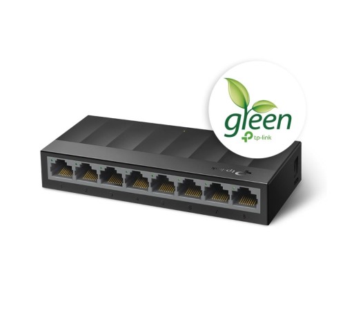 TP-LINK LS1008G 8 PORT 10/100/1000 GIGABIT PLASTİK KASA SWITCH