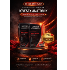 Lovesex Anatomik Prezervatif Ultra Sıcak Etkili Kondom Yüksek Hassasiyet ve Koruma 2 Adet