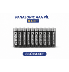pana AAA R03 İnce Pil Zinc Carbon Extra Heavy Duty 2’li 4 Paket