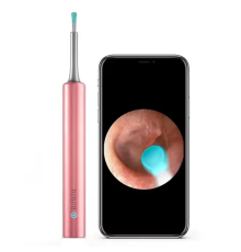 BEBIRD T5 3MP KAMERA 3.5MM LENS ŞARJLI WIFI GÖRÜNTÜLÜ KULAK TEMİZLEYİCİ PEMBE RENK