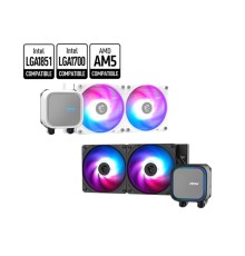 MSI MAG CORELIQUID A13 240 240MM ARGB CPU SIVI SOĞUTUCUSU (LGA 1700/1851/AM4/AM5 UYUMLU)