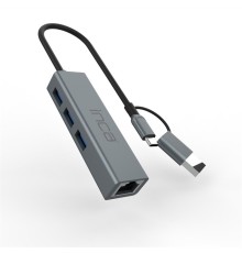 INCA IUTP-03T USB HUBX3 USB 3.0 10 GBPS+ETHERNET RJ45 1000MBPS ÇOKLAYICI