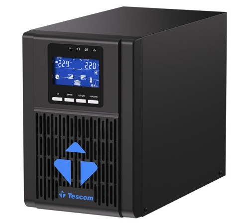 TESCOM NEOLINE 1KVA 1F/1F (2X9AH) 4/8DK LCD ONLINE UPS