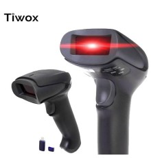 TIWOX VSK-118+ 2D KAREKOD KABLOSUZ BARKOD OKUYUCU + MINI USB DONGLE