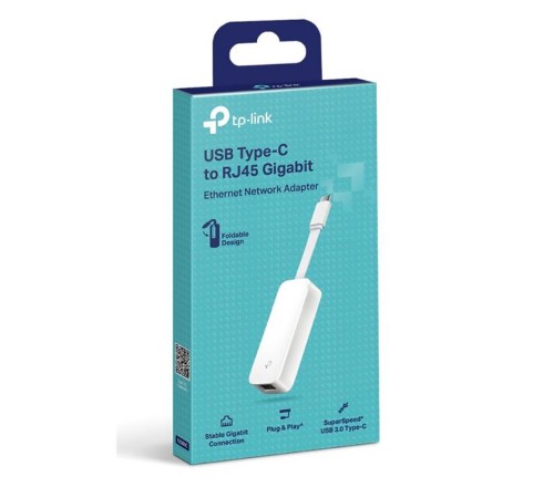 TP-LINK UE300C USB 3.0 TYPE-C TO GIGABIT ETHERNET AĞ ADAPTORU