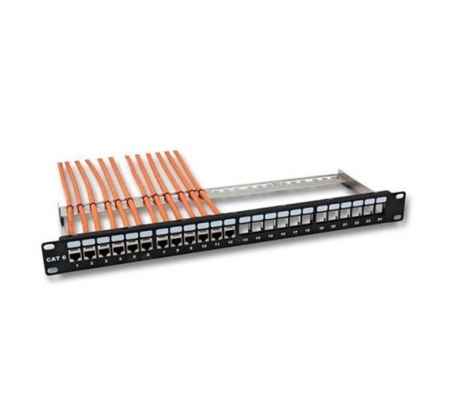 URANIUM 24 PORT UB24-3824L CAT6 BOŞ PATCH PANEL (10C-SB1U24PCAT6URE1A)