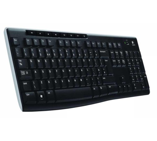 LOGITECH K270 Q TR MM KLAVYE KABLOSUZ SİYAH 920-003761