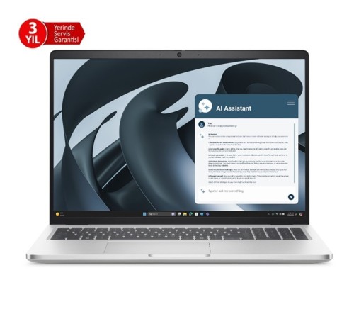 DELL NB PRO PLUS 16 ULTRA7 265U 16GB 1TB SSD DOS PB16250-U7265U165_U (3 YIL YERİNDE GARANTİ)