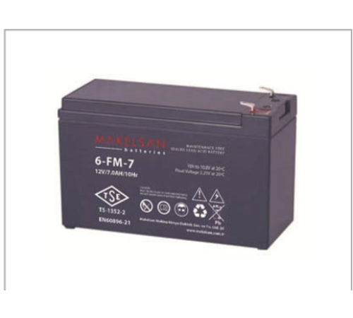 MAKELSAN 12V 7AH TAM BAKIMSIZ KURU AKÜ