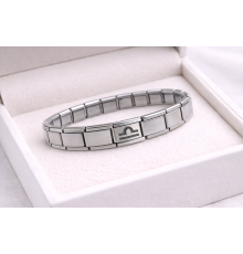 Çelik Nomination Bileklik Terazi Burcu | Paslanmaz Çelik Burç Charm Detaylı | Zarif ve Dengeli Tasarım