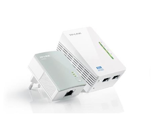 TP-LINK TL-WPA4220 KIT 300MBPS AV600 PRIZ TİPİ POWERLINE GENISLETICI