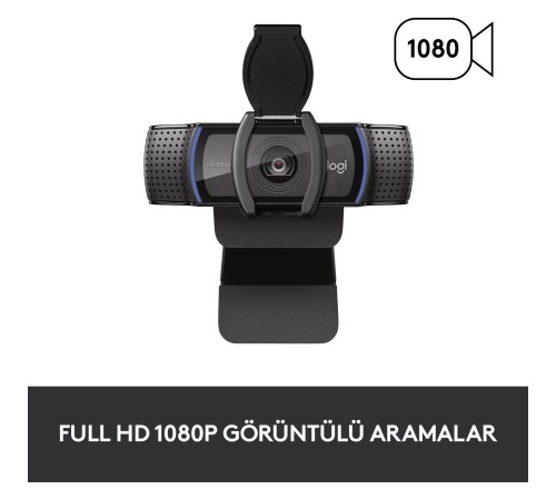 LOGITECH C920S HD PRO WEBCAM SİYAH 960-001252