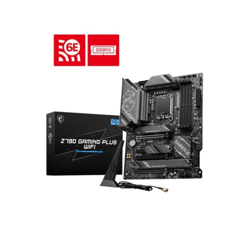 MSI Z790 GAMING PLUS WIFI DDR5 7200MHZ 1XHDMI 1XDP 4XM.2 USB 3.2 ATX 1700P (12. / 13. VE 14. NESİL İŞLEMCİ UYUMLU)