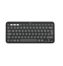 LOGITECH K380S PEBBLE KEYS 2 ÇOKLU CİHAZ ÖZELLİKLİ BLUETOOTH TÜRKÇE Q KLAVYE GRİ 920-011859