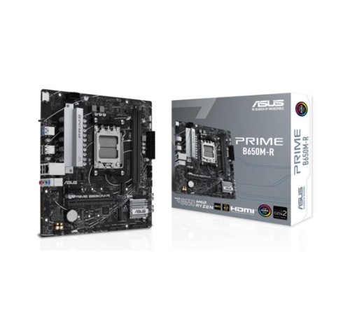 ASUS PRIME B650M-R DDR5 7200MHZ 1XHDMI 2XM.2 USB3.2 MATX AM5 (AMD AM5 9000/8000/7000 SERİLERİ İLE UYUMLU)