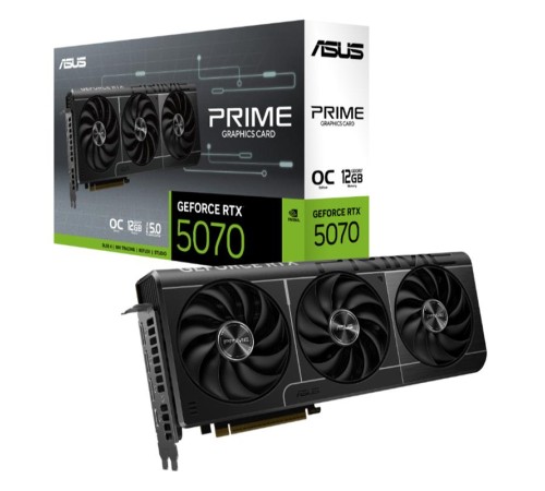 ASUS GEFORCE PRIME-RTX5070-O12G 12GB GDDR7 192BIT 1XHDMI 3XDP EKRAN KARTI