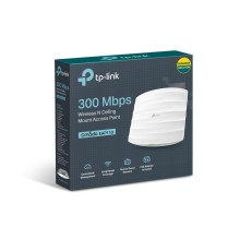 TP-LINK OMADA EAP110 1 PORT 10/100 2.4GHZ 300MBPS 2X4DBI ANTEN İÇ ORTAM TAVAN TİPİ ACCESS POINT(ADAPTÖRLÜ)