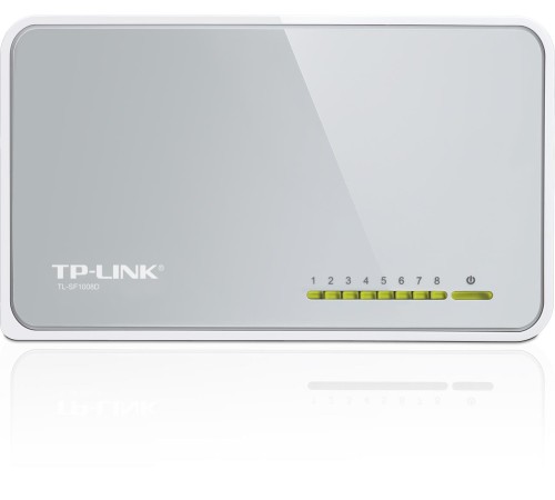 TP-LINK TL-SF1008D 8 PORT 10/100 PLASTİK KASA SWITCH