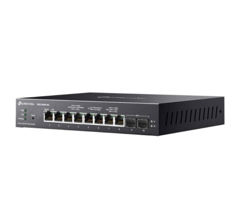TP-LINK OMADA SG2210XMP-M2 8 PORT GIGABIT + 2X10G SFP YÖNETİLEBİLİR 160W POE SWITCH