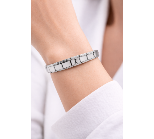 Kişiye Özel Z Harfli Çelik Bileklik – Paslanmaz Çelik Bileklik, Zarif Minimal Harf Bileklik
