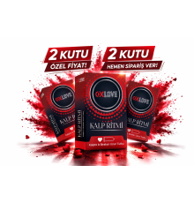 OXLove Kalp Ritmi Prezervatif 10’lu 2 Kutu Toplam 20 Adet – Uzun Süreli Güvenli Koruma