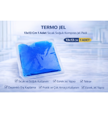 Termo Jel 13x13 Cm 1 Adet Sıcak Soğuk Kompres Jel Pedi