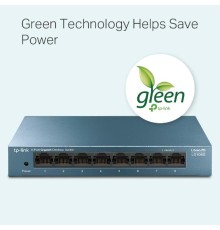 TP-LINK LS108G 8 PORT GIGABIT METAL KASA SWITCH