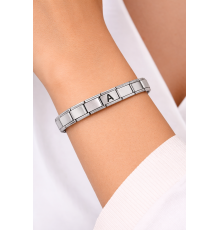 Kişiye Özel A Harfli Çelik Bileklik – Paslanmaz Çelik İtalyan Model Harfli Bilezik