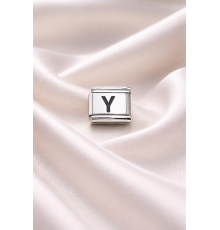 Nomination Bileklik Uyumlu Y Harfi Charm – Paslanmaz Çelik Harf Modül – Kişiye Özel Bileklik Aksesuarı