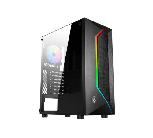 MSI MAG VAMPIRIC 100R TEMPERLİ CAM ARGB PSU YOK 1X120MM FAN GAMING BİLGİSAYAR KASASI