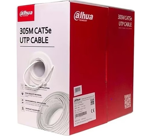 DAHUA PFM922I-6UN-C 305 METRE U/UTP 23AWG CCA GRİ RENK CAT6 KABLO