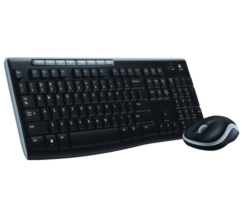 LOGITECH MK270 Q TR KABLOSUZ KLAVYE MOUSE SET SİYAH 920-004525